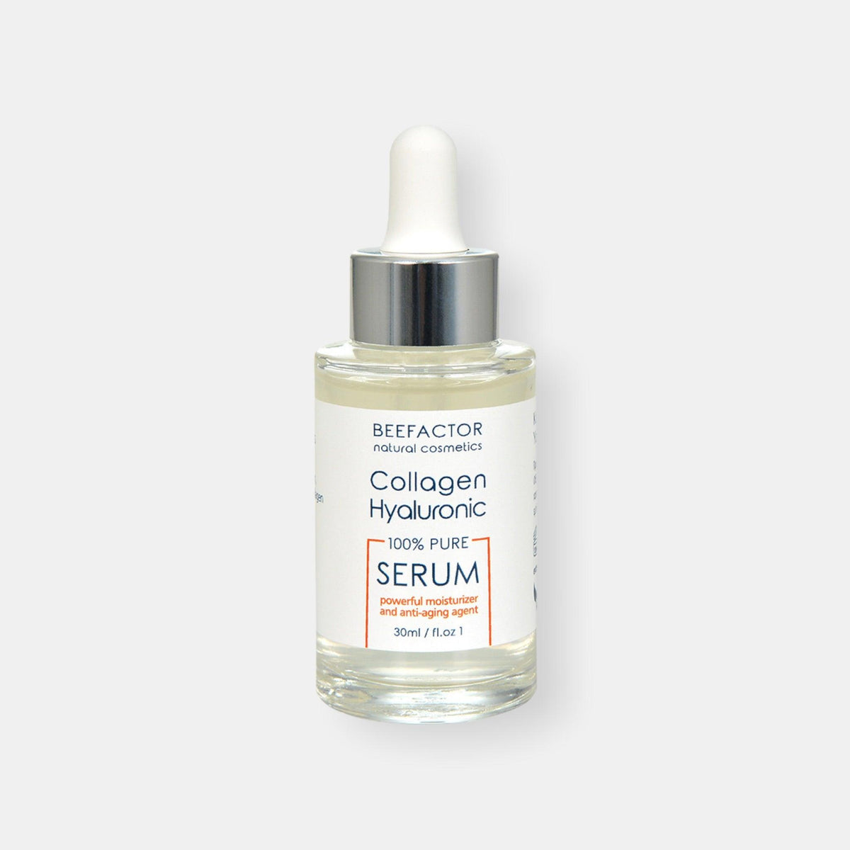 Serum Κολλαγόνο & Υαλουρονικό Οξύ 100% Pure – 30ml