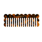 FLOWER COMB in Dark Brown