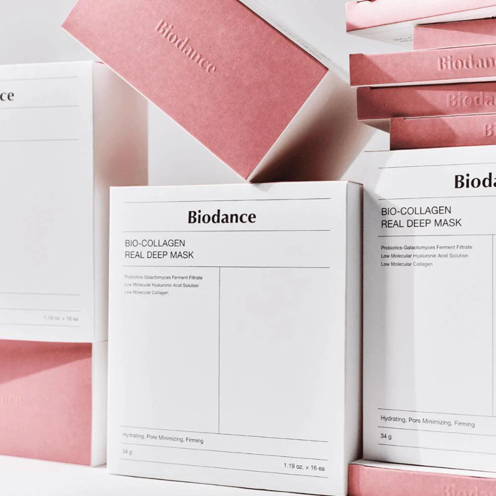 Bio Collagen Real Deep Mask 4τμχ