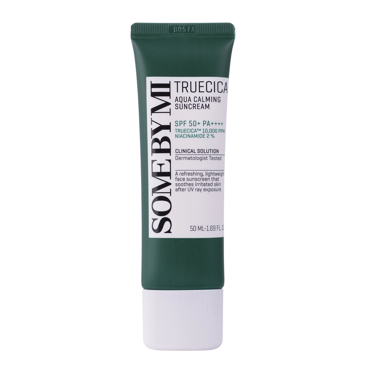 Some By Mi - Truecica Aqua Calming Suncream SPF50+/PA++++ - Soothing Sunscreen Cream - 50ml