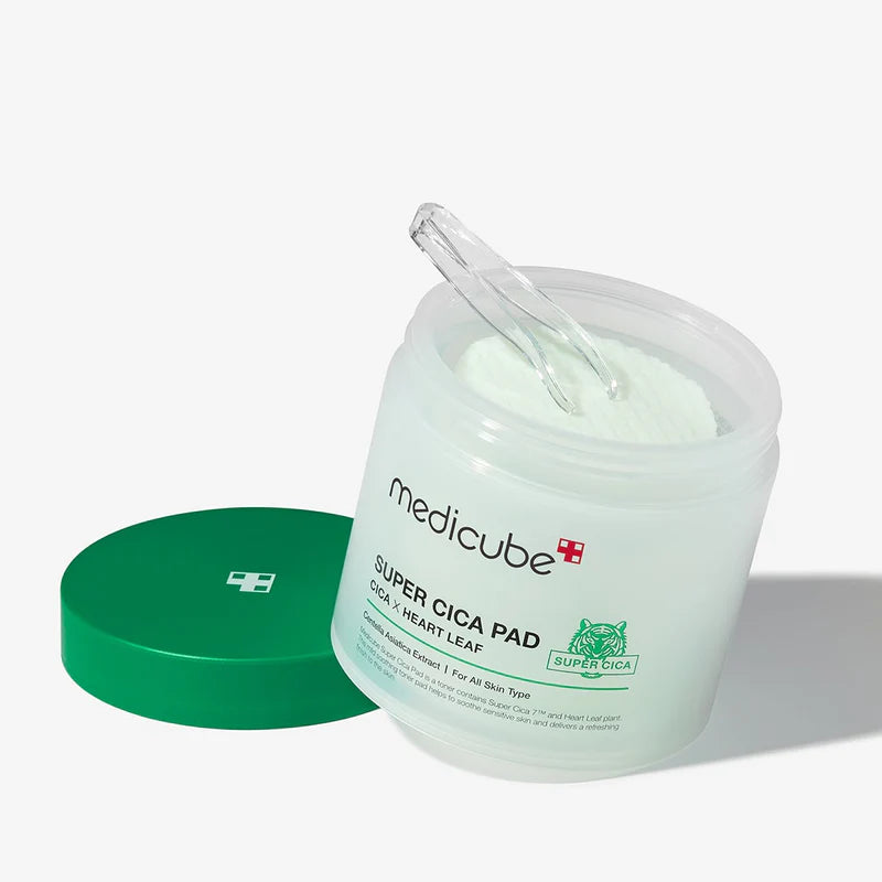 Super Cica Pad - Exfoliating and Soothing Face Pads - 70pcs/150g